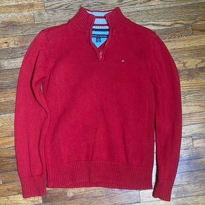 Tommy Hilfiger Boys Red Sweater